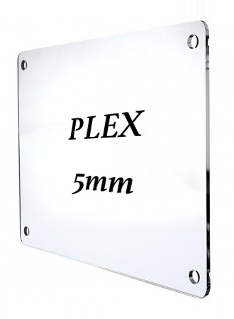 Targa Plex 35X50 cm