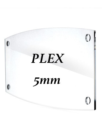 Targa Plex ELL 30X17,2 cm