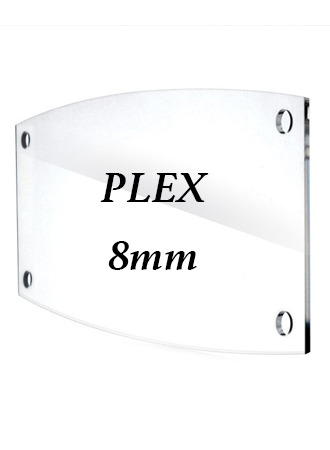 Targa Plex ELL 30X17,2 cm