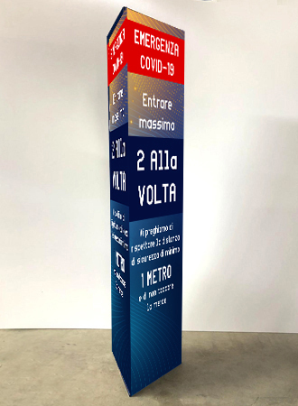 Totem COVID 19 B